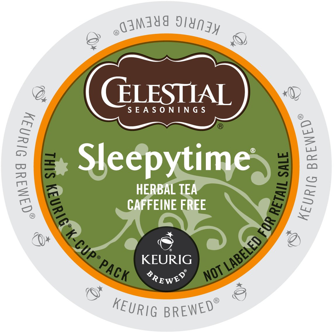 Celestial Seasonings Sleepytime Herbal Tea, Single-Serve Keurig K-Cup Pods, 96 Count