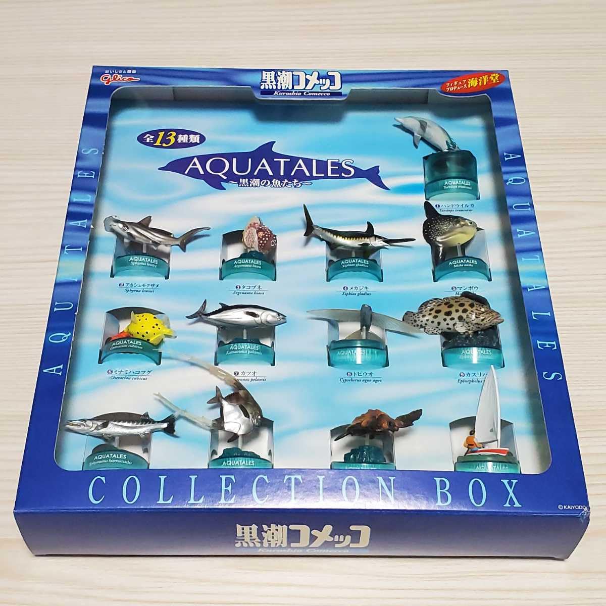 Amazon.co.jp: グリコ海洋堂 黒潮コメッコ AQUATALES 黒潮の魚たち〜全 