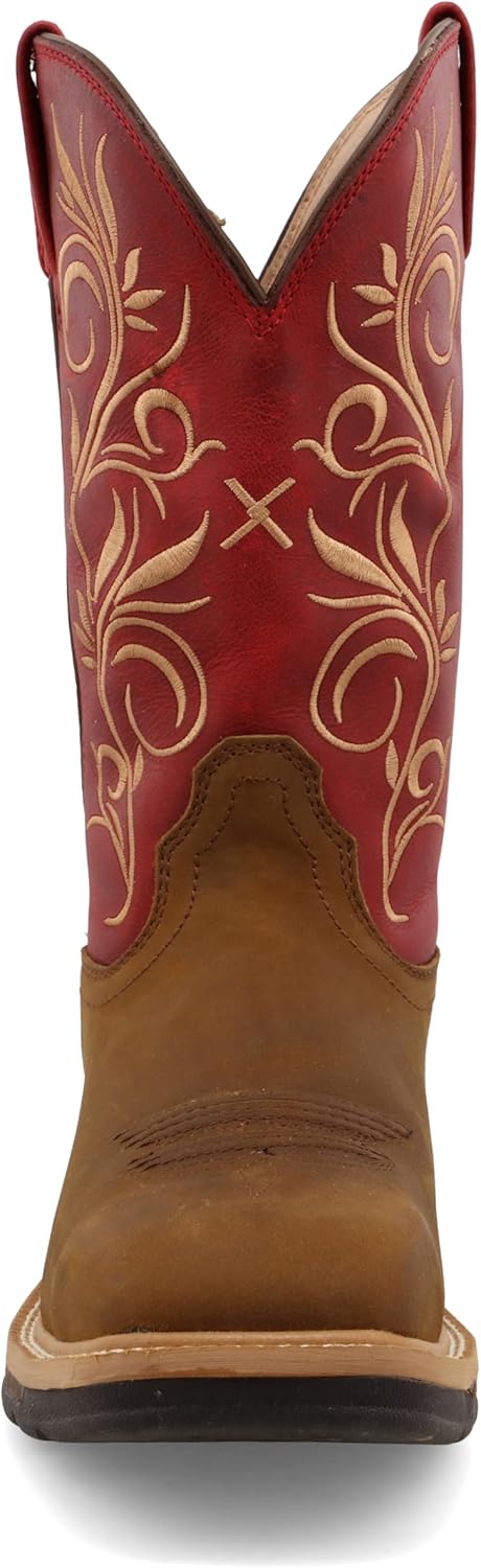 Twisted X Women's Steel Toe Lite Western Work Boot