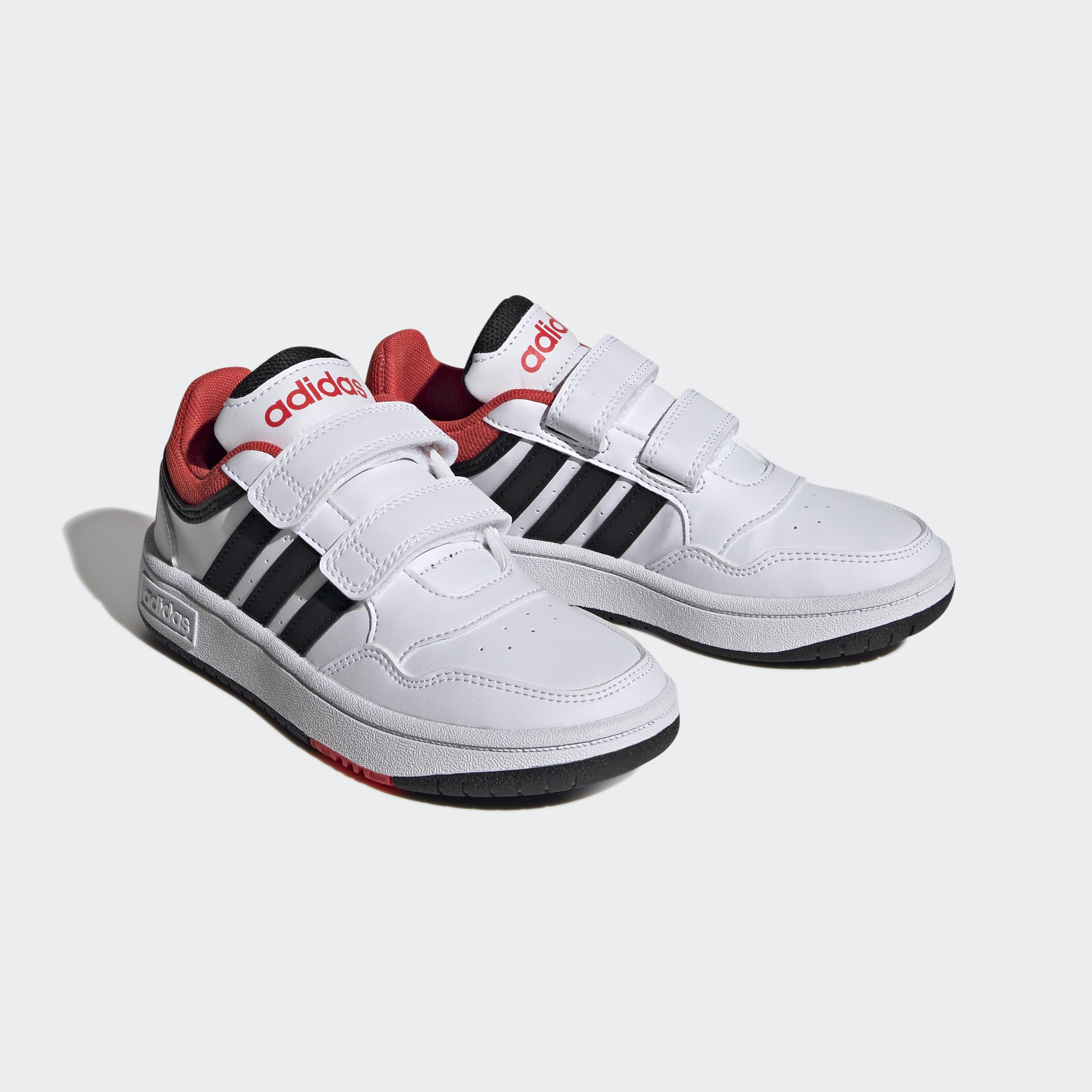 adidas Mixte Enfant Hoops Lifestyle Basketball Hook-and-Loop Chaussures