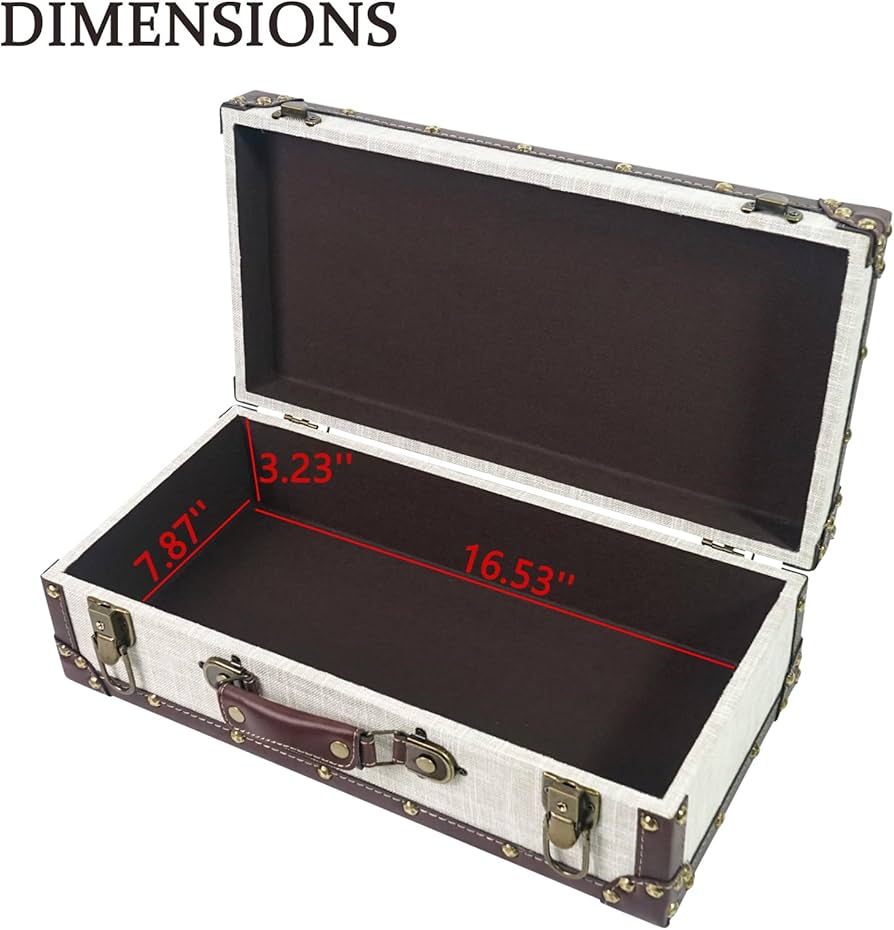 Amazon.com: DreamsEden Wooden Treasure Chest with Lock Amazon.com: DreamsEden Wooden Treasure Chest with Lock