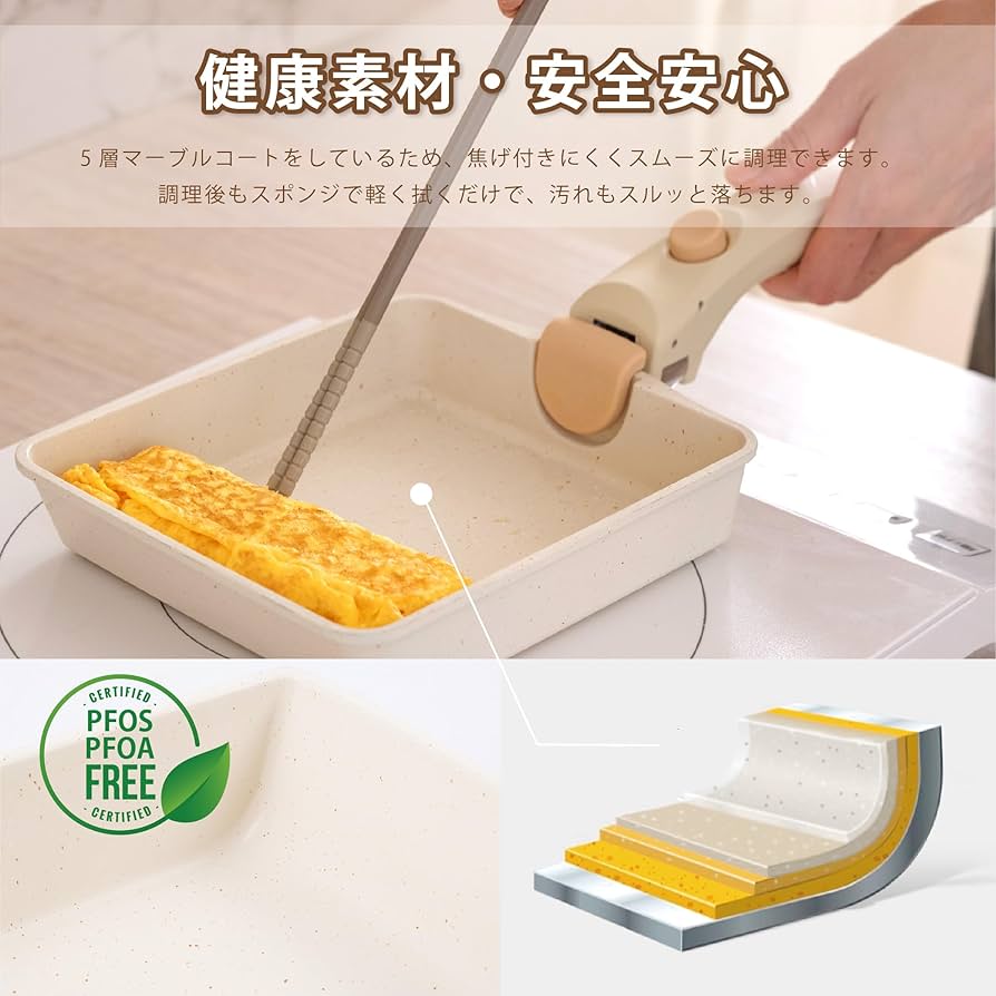 Amazon | PASSO パッソ フライパン セット 5点 IH～ガス火対応
