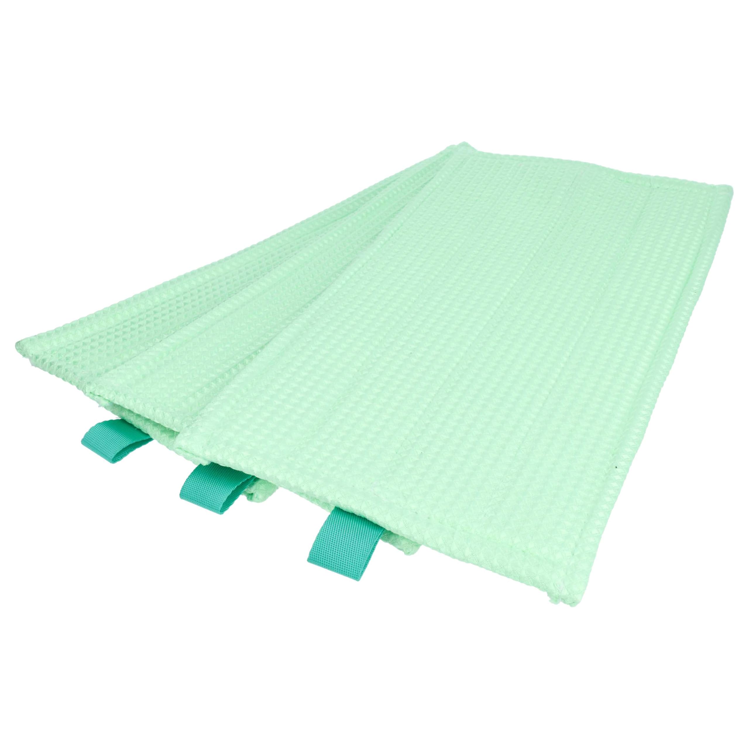 vhbw 6x panno compatibile con Vorwerk SP600, SP7, SPB100 lavapavimenti - panno morbido per pavimenti 32,5 x 16cm