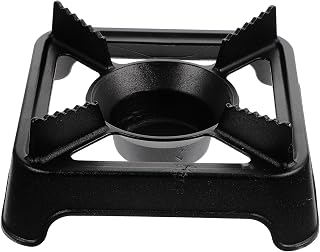 SUPVOX Portable Small Alcohol Cooking Stove for Bbq and Hotpot Lightweight Outdoor and Indoor Reusable Grill for Camping Picnic Hiking Heat Retaining Stove