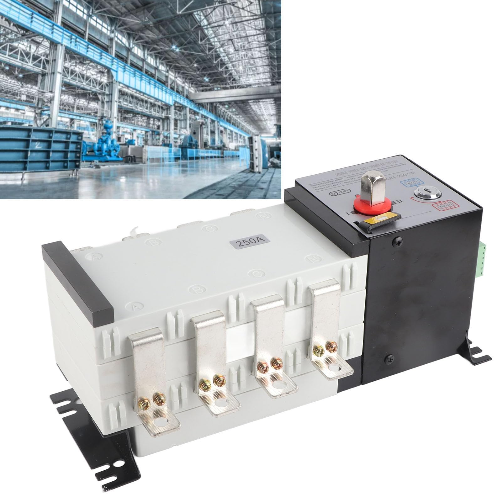 Interruptor de transferencia automática 400V 200A 4