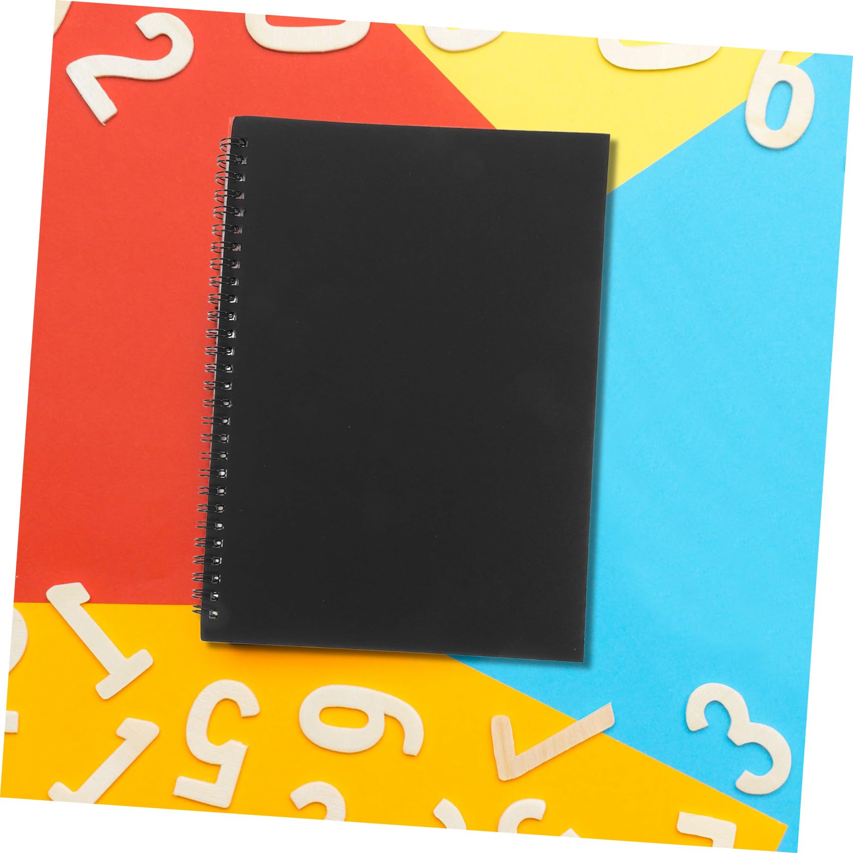4 Stück Notizbücher Kariert mit Stabilem Kraftpapier cover Robustes Spiralheft für Schule Studium und Büro Geeignet für Füller Vielseitig Einsetzbar für Notizen Skizzen und