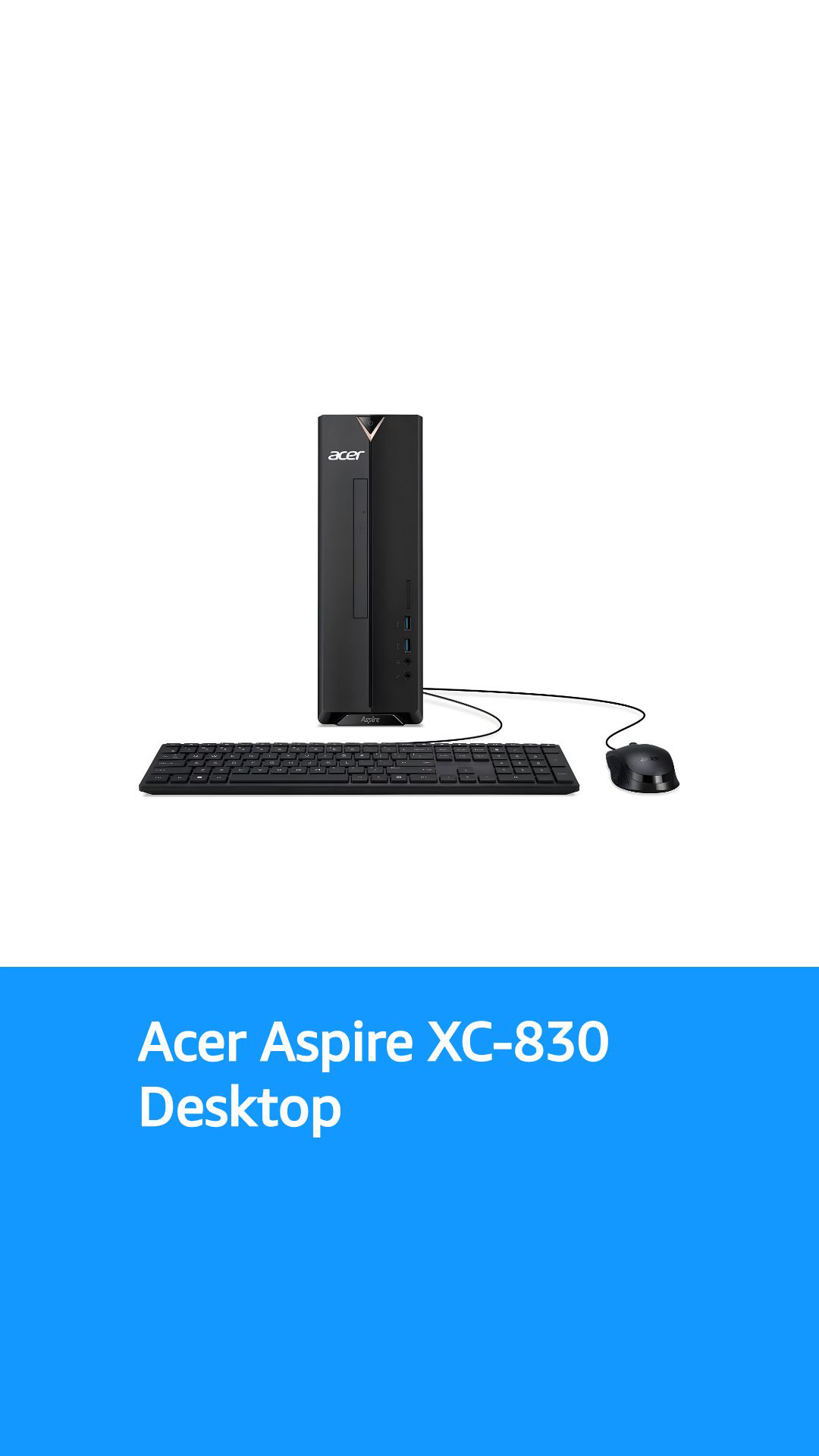 Acer Aspire XC-830 Desktop | Intel Celeron J4125 Quad-Core