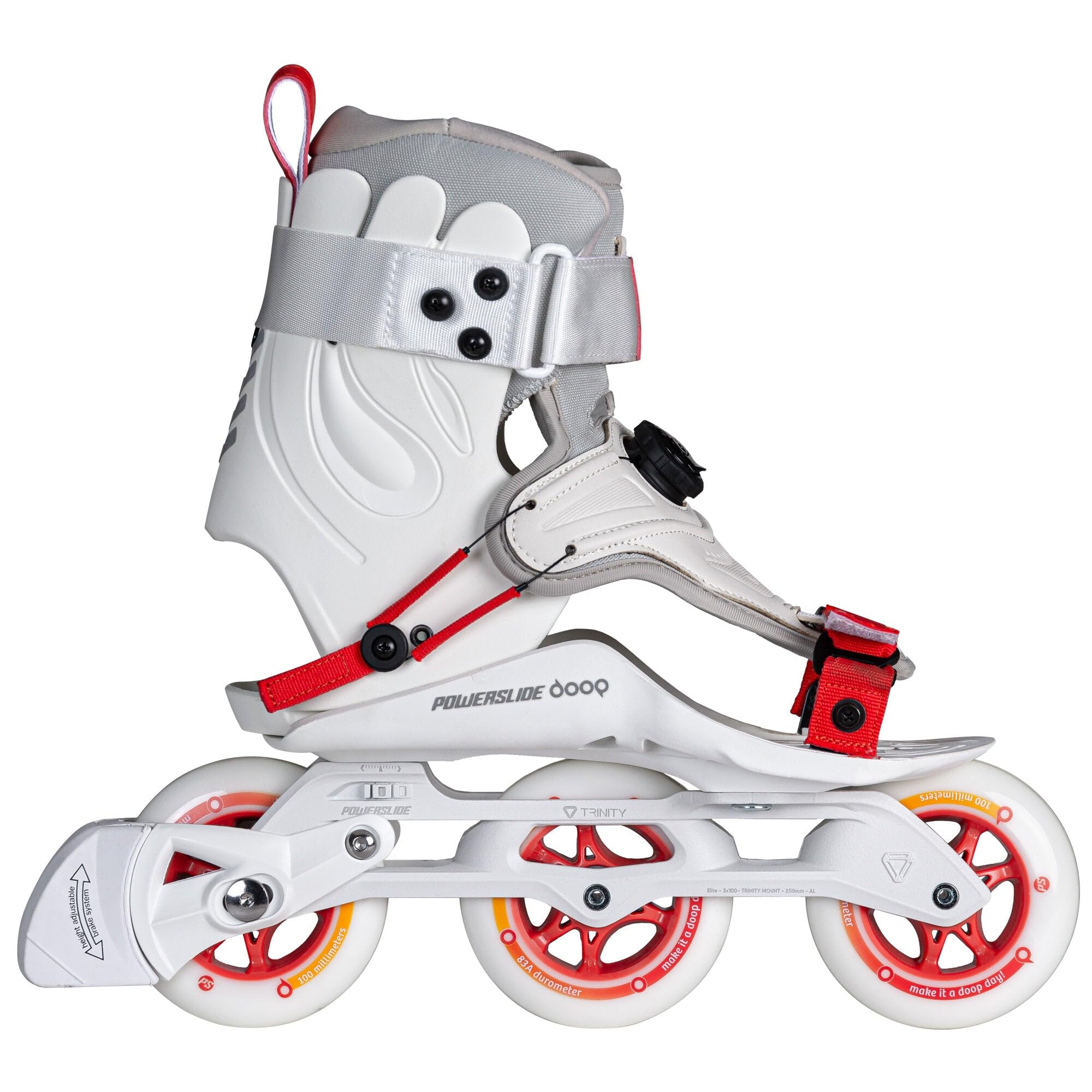 Powerslide Inline Skate Doop Urban 100 per fitness e urbano, per uomo e donna