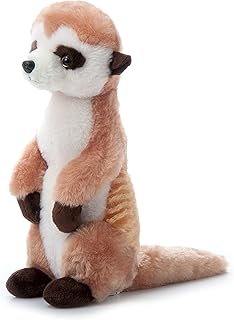 The Petting Zoo Meerkat Stuffed Animal, Gifts for Kids, Wild Onez Zoo Animals, Meerkat Plush Toy 12 inches