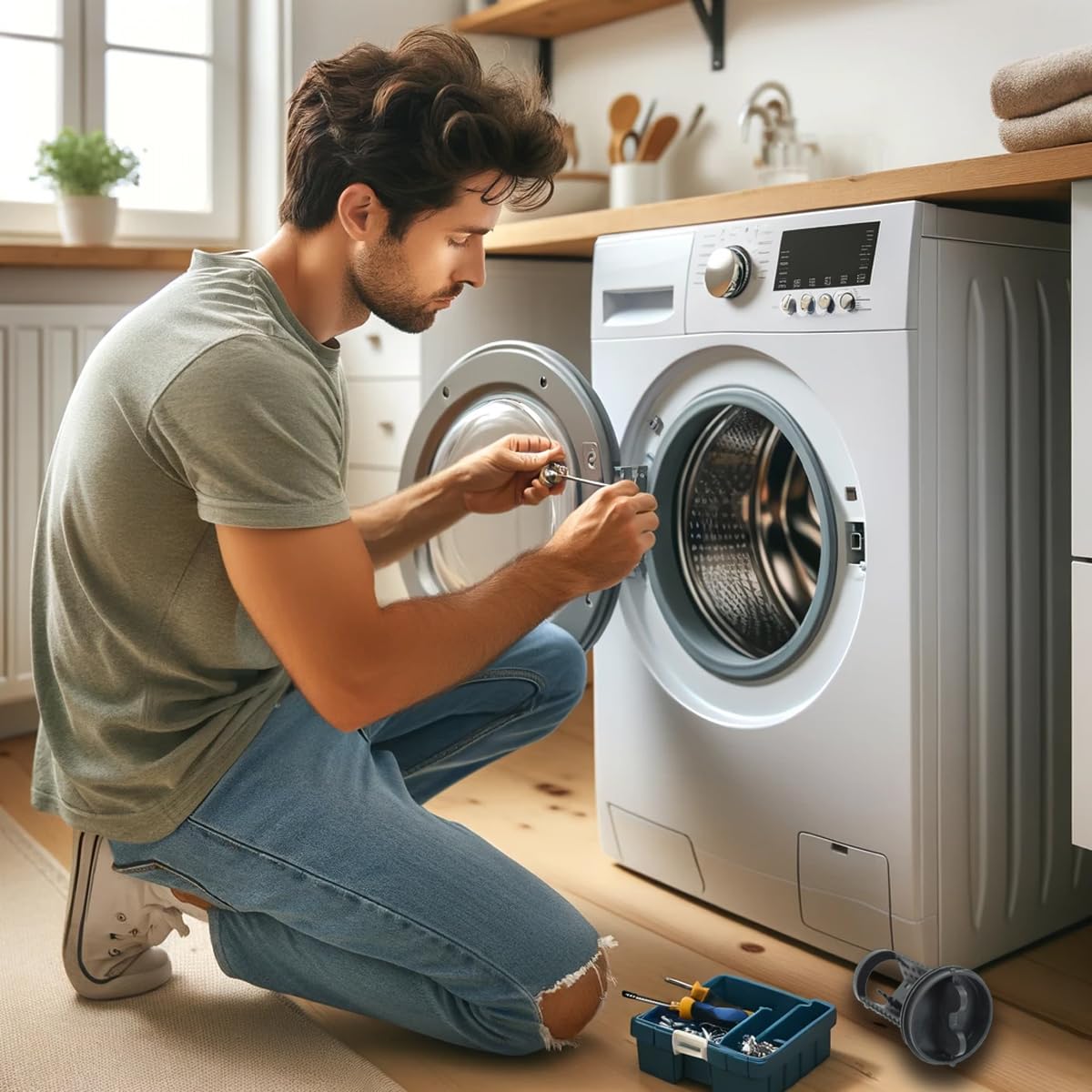 Filtro Peluche Per Asciugatrice LG - Ricambio Originale 383EEL3003D - Set Manutenzione Asciugabiancheria - Foto 6