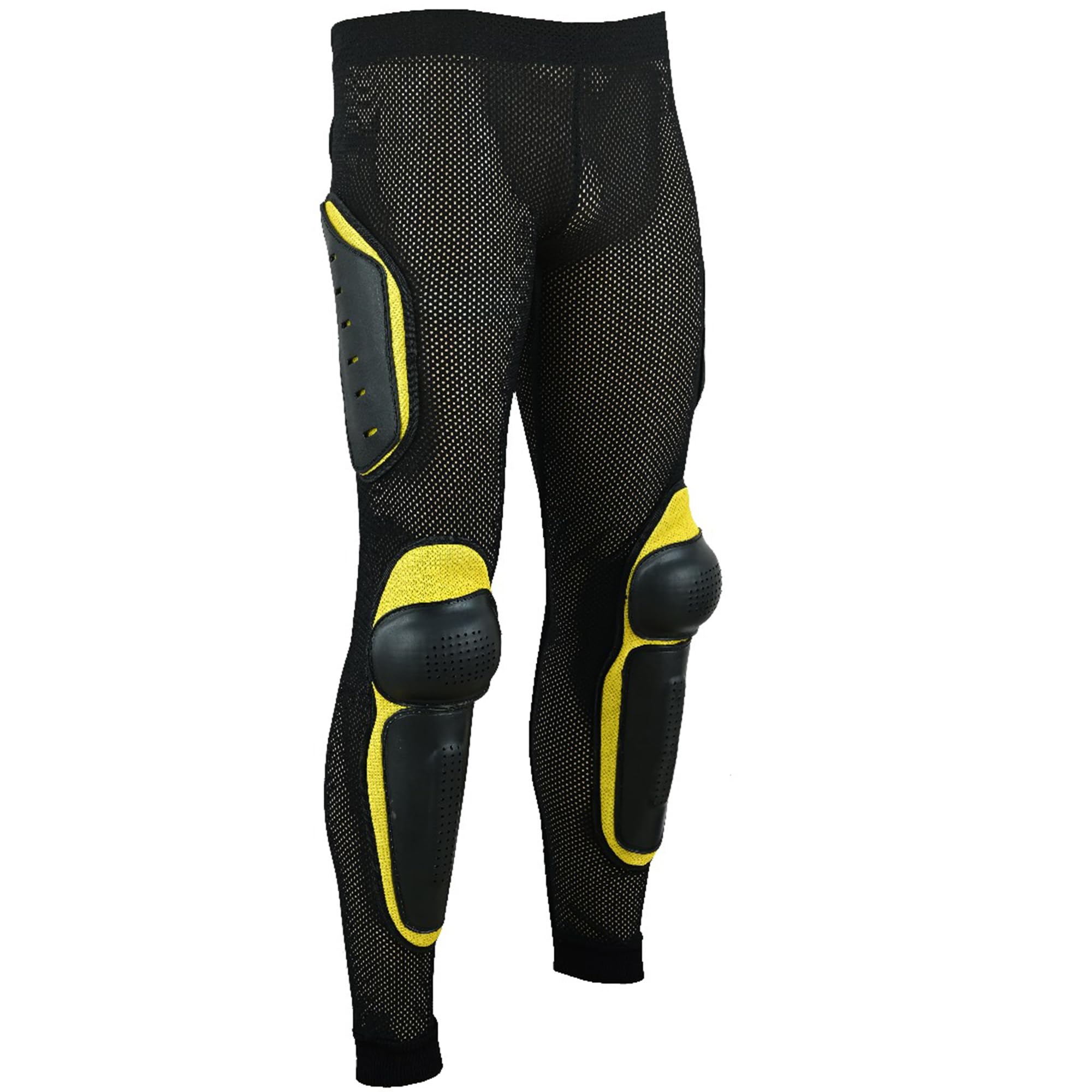 German Wear Schutz-Hosen für Erwachsene, atmungsaktive Stretch-Armor-Ausrüstung für Motorrad, Motocross und Skateboarding