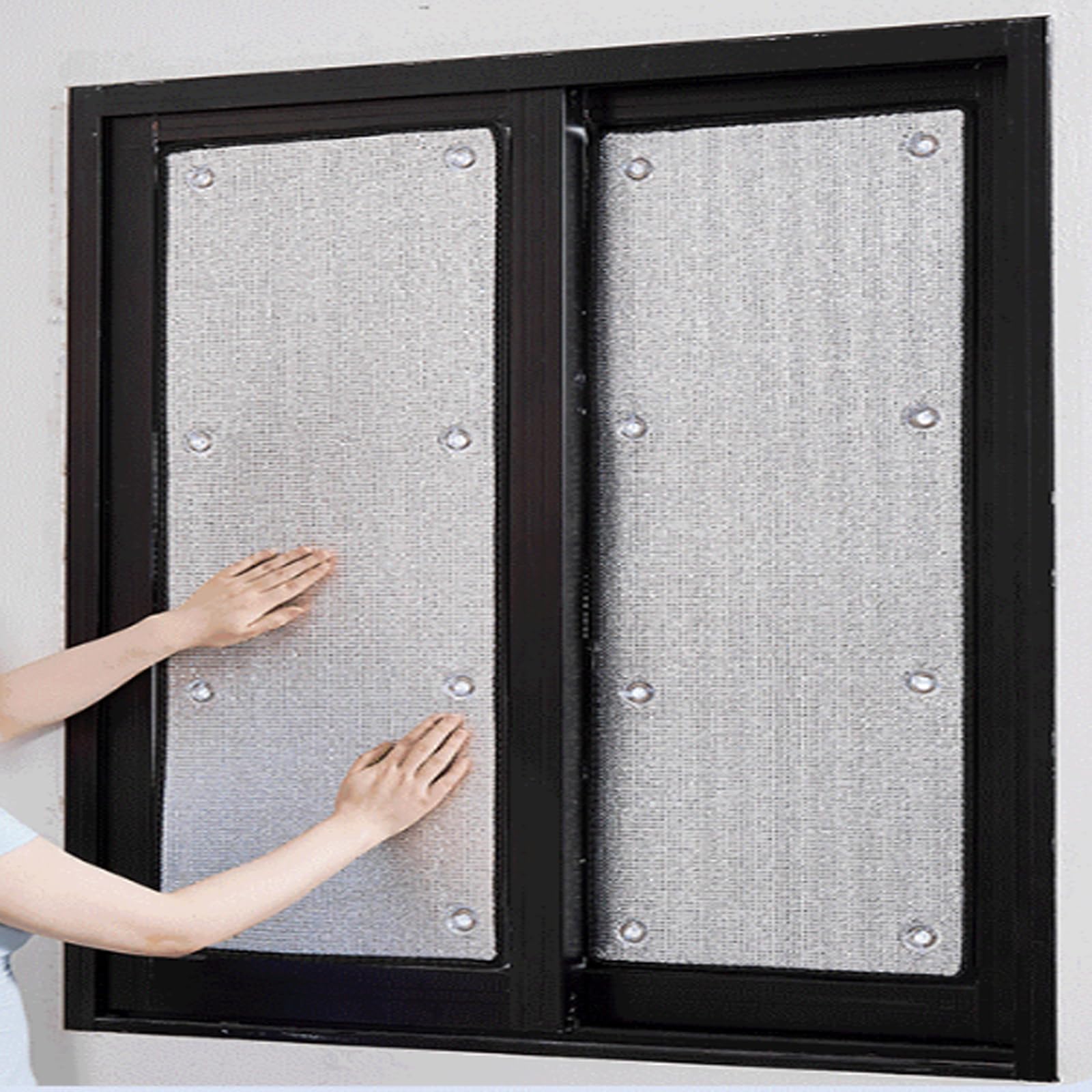 Questa Pellicola Oscurante Riflettente Anti-UV di Alta qualità per finestre Offre Controllo del Calore, Protezione della Privacy e Isolamento Acustico, Ideale per casa e Ufficio, con dimensi