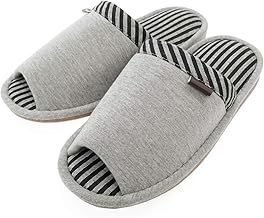 Okumura AAAA6917ZGY Slippers, Monochrome Cuffs, My Slippers, LL, Gray, Non-Skid Bottom, Large Size