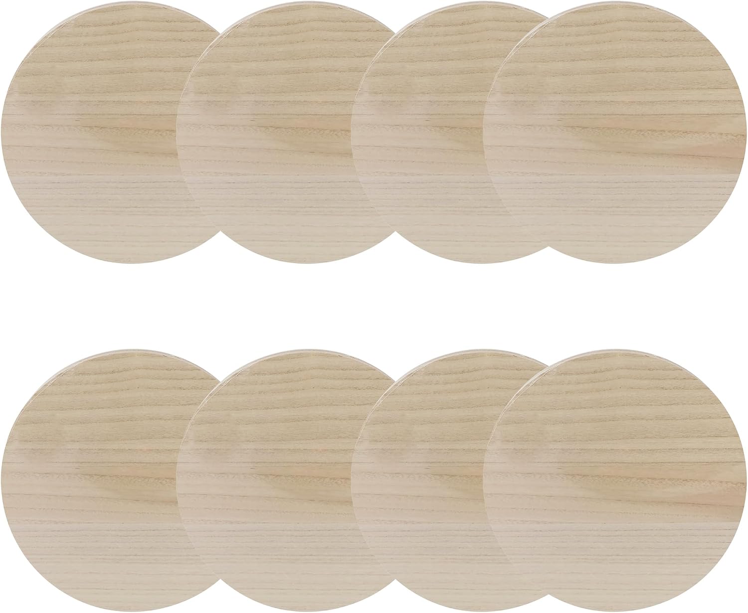 Make Market - Pack of 8-2 ct. (16 Total) 18” Circle Plaque - Natural