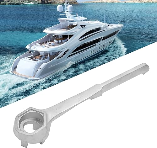 Miniatura 3 de Drum Spanner and Aluminum Wrench, Universal Fit for Opening 10 15 20 30 55 Gallon Drums, Lightweight and Sturdy, Ideal for Home, Industrial, and