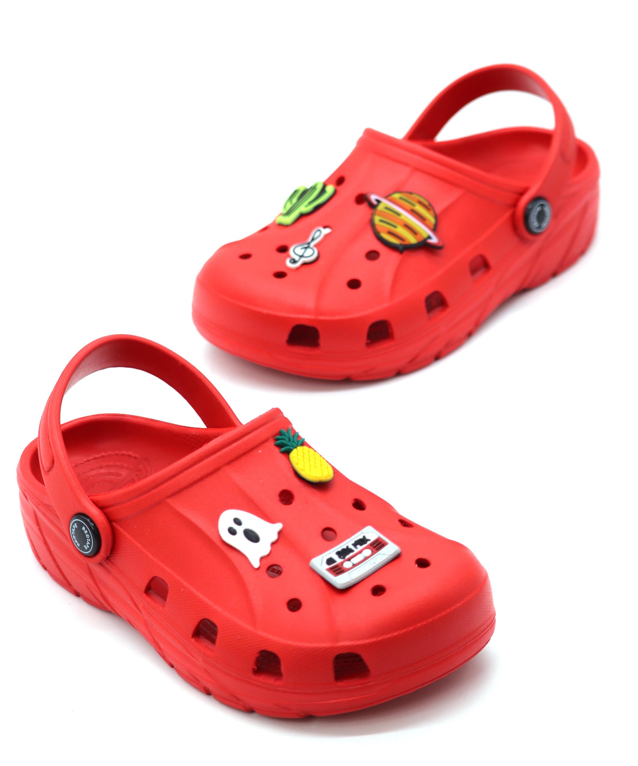 Red Tape Kids Rover Stylish Clogs || Indoor & Outdoor Sandals Clogs For Kids Red, Size_13 (B0CPKJQC32) Amazon Price History, Amazon Price Tracker