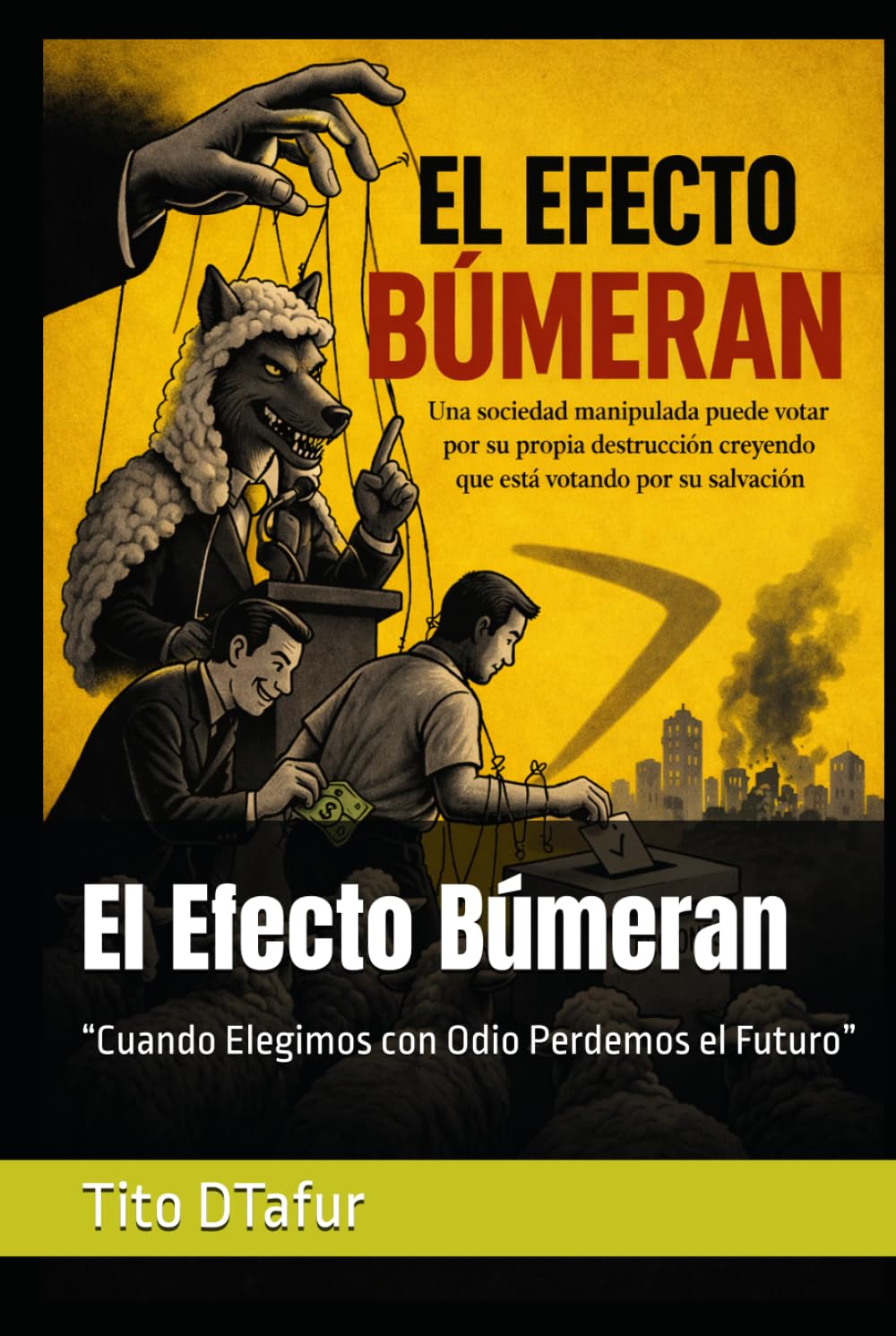 El Efecto Búmeran: “Cuando Elegimos con Odio Perdemos el Futuro”