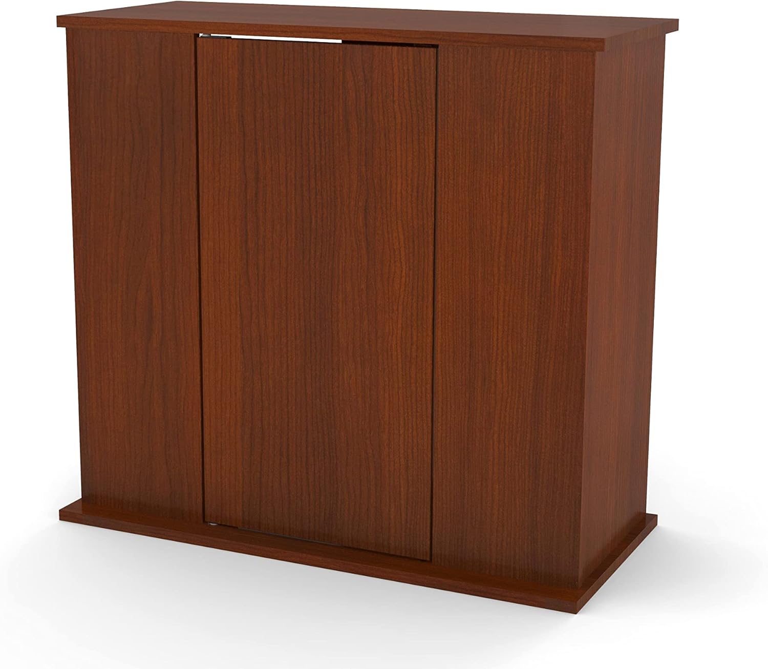 Aquatic Fundamentals, 29/37 Gallon Wood Aquarium Stand, 31.37" L x 13.12" W, Serene Cherry