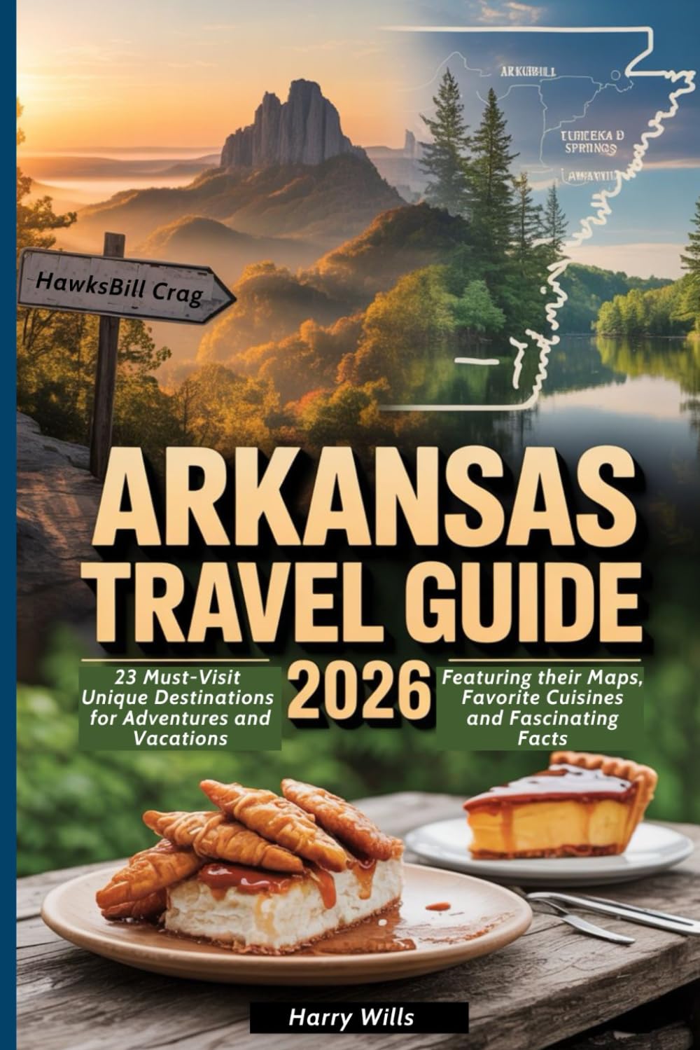 ARKANSAS TRAVEL GUIDE 2026: 23 Must-Visit Unique Destinations for Adventures and Vacations, Featuring their Maps, Favorite Cuisines and Fascinating Facts (Must-Visit Destinations in USA)