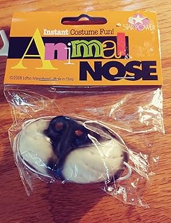 Star Power Cute Kitty Cat Adjustable Nose, White Black, One-Size