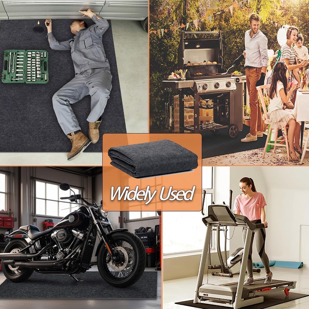 Aazon.co: 17 X 7.4 FT Garage Floor At For Under Cart, Oil Spill At - View #8