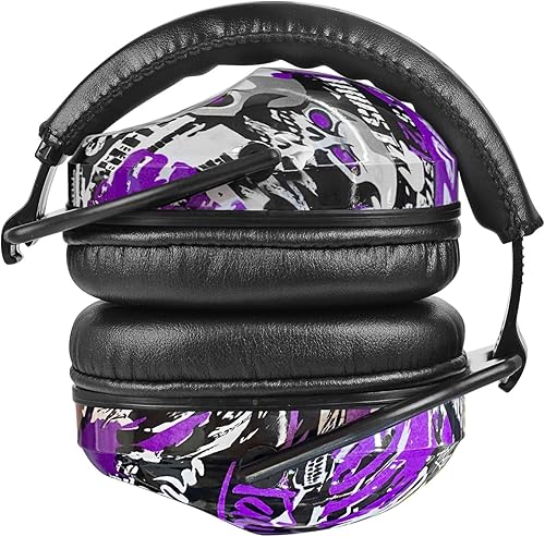 Miniatura 8 de HZ015 Orejeras de seguridad para niños con cancelación de ruido, protector auditivo a prueba de sonido, orejeras para niños pequeños y niños -