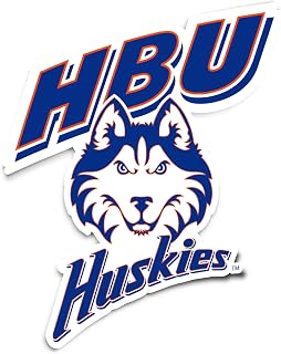 Desert Cactus Houston Baptist University Sticker HBU Huskies Vinyl Decal Laptop Water Bottle Car Scrapbook (IND 001)