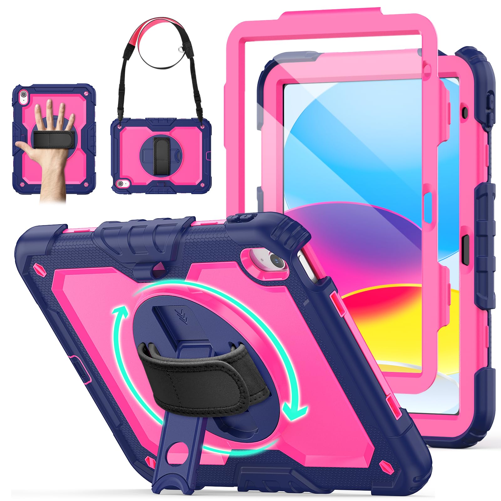 Kids Case for iPad (A16) 11th/10th Generation 11''/10.9'' 2025/2022