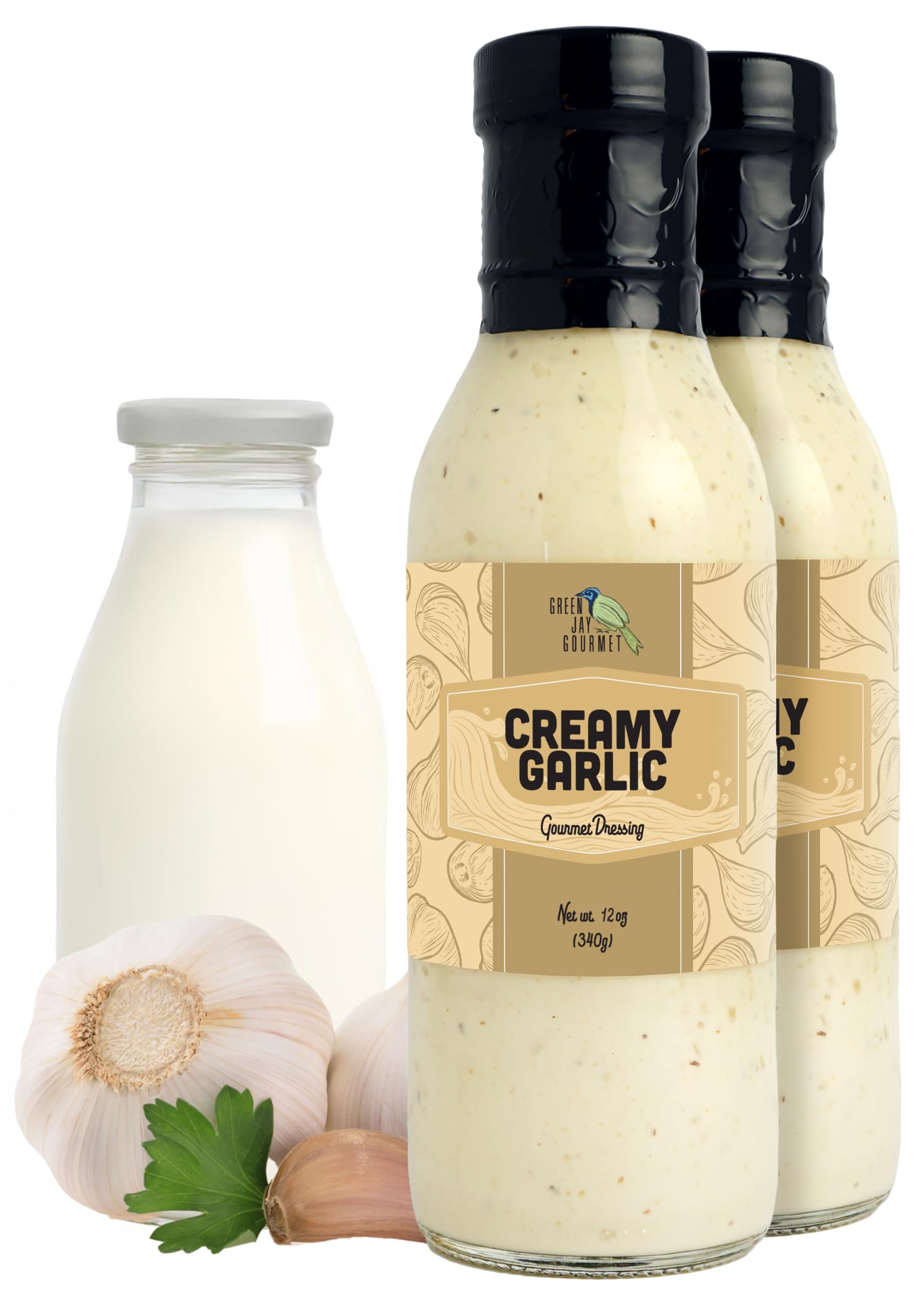 creamy green garlic dressing Easy Green Goddess Dressing Recipe