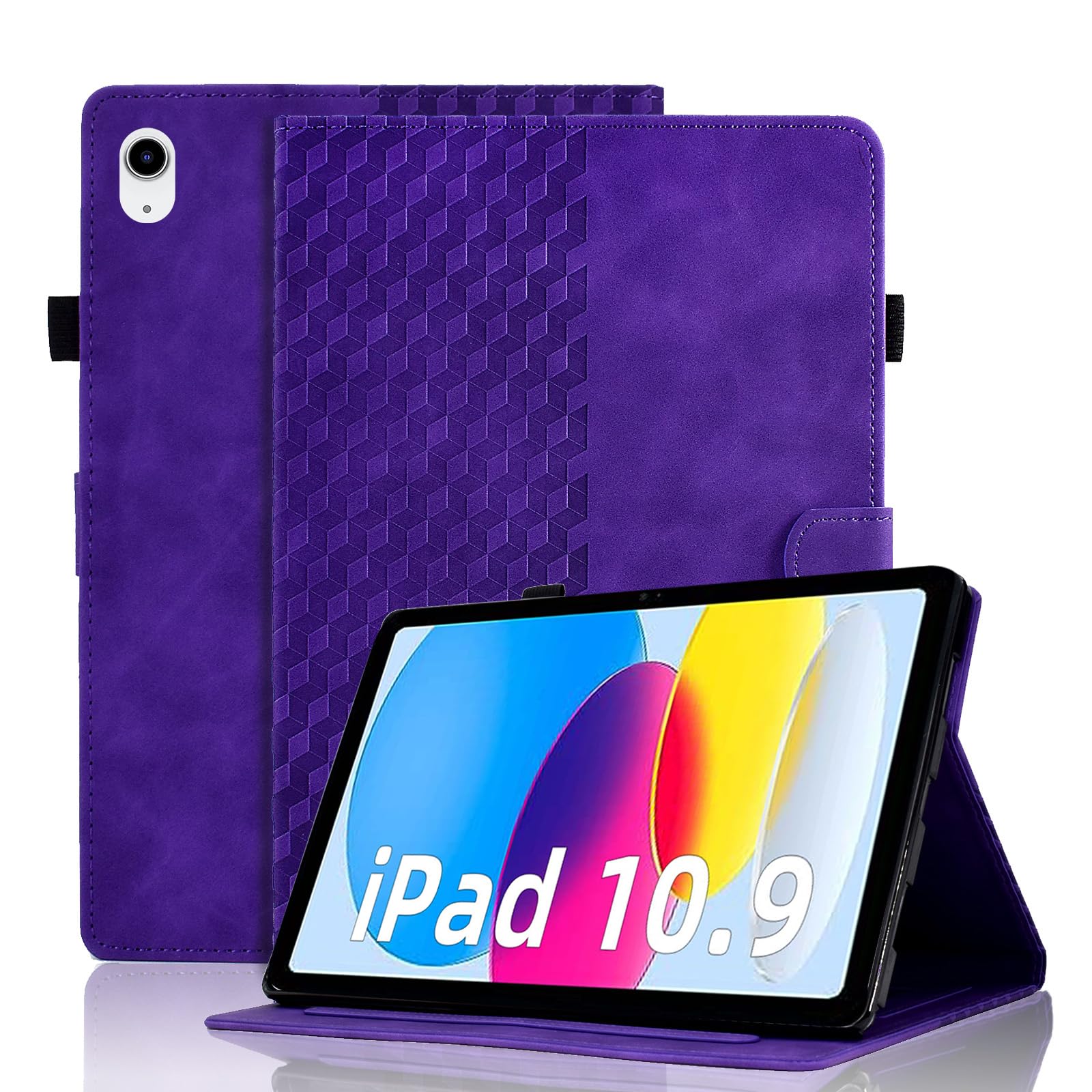 Case for Honor Pad X8a 11 Inch Tablet 2024 Protective Case Premium Leather Folio Smart Case with Auto Sleep/Wake Pen Holder Card Slot for Honor Pad X8a- Dark Green — view 241