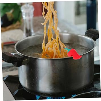 Red Chili Pepper Silicone Pot Lid Holder Boil Over Stopper