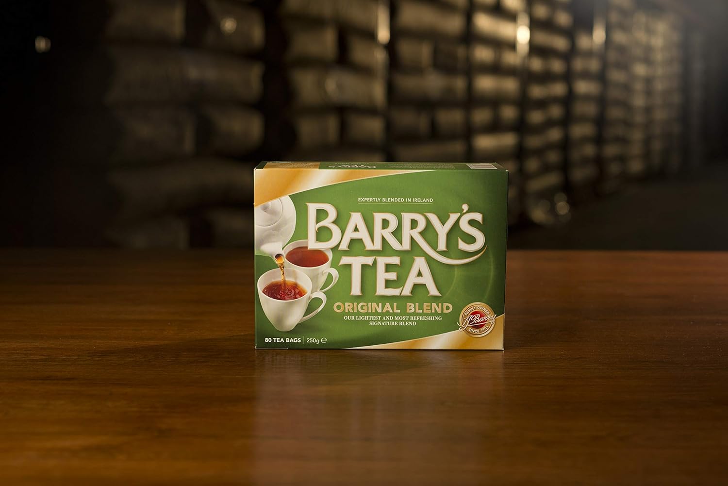 Barry's Tea Original Blend 80 Teabag (6 Pack), 6 x 8.8oz, Direct from Barry's Tea in Cork, Ireland