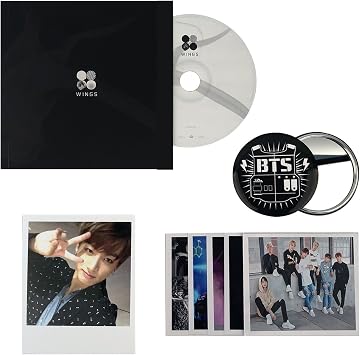 BTS 2nd Album - Wings [ N ver. ] CD + Photobook + Photocard K-POP Sealed