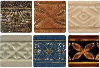 39183K Potter's Choice Glaze Class Pack 5, Assorted Colors, 6 Pints