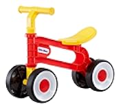 Scoot n Steer Indoor Outdoor Ride-On Scoot No Pedal for Preschool Kids Toddlers Children to Develop Motor Skills, Boys Girls Age 1-3