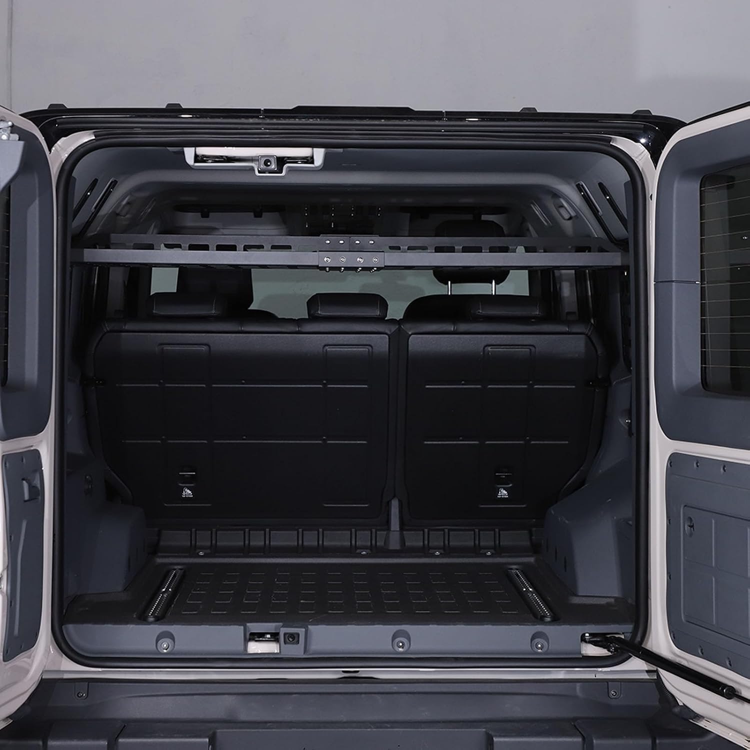Rear Cargo Basket Compatible with INEOS Grenadier 2020-2024, Heavy Duty Rear Trunk Cargo Rack Basket Tray Interior Storage Luggage Carrier Shelf