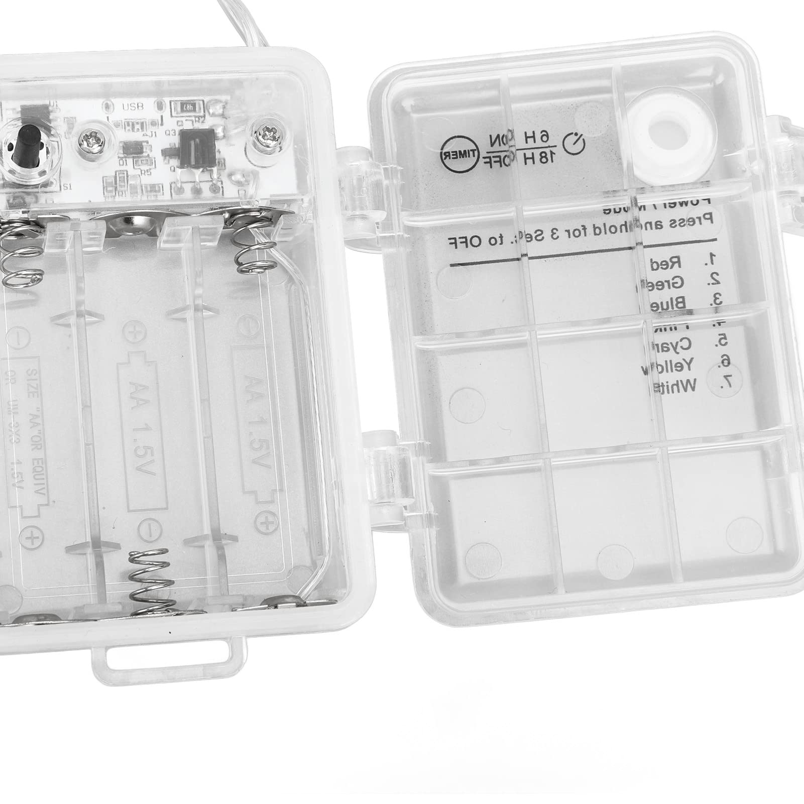 Fockety Lumières LED pour Cornhole, 2Pcs, RVB Télécommandée