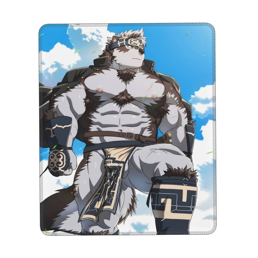 Amazon.co.jp: 放サモ ホロケウカムイ マウスパッド ゲーミング