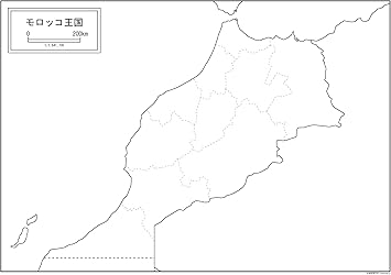 Amazon モロッコの白地図 A1サイズ 2枚セット 地図 文房具 オフィス用品 Amazon モロッコの白地図 A1サイズ 2枚セット 地図 文房具 オフィス用品