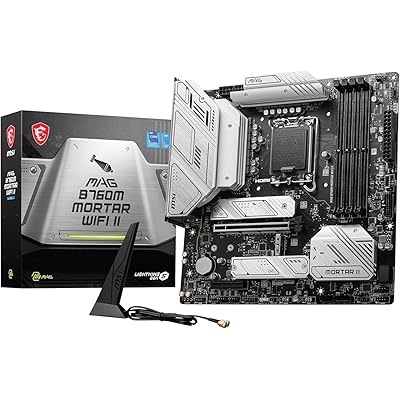 MSI MAG B760M MORTAR WIFI II intel 第14・13・12世代 Coreプロセッサ対応 LGA1700 B760チップセット搭載 …