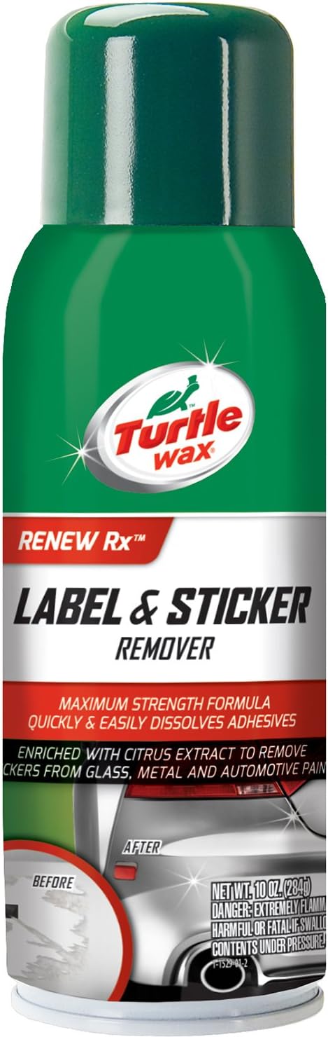 Turtle Wax T-529 Label & Sticker Remover - 10 oz.