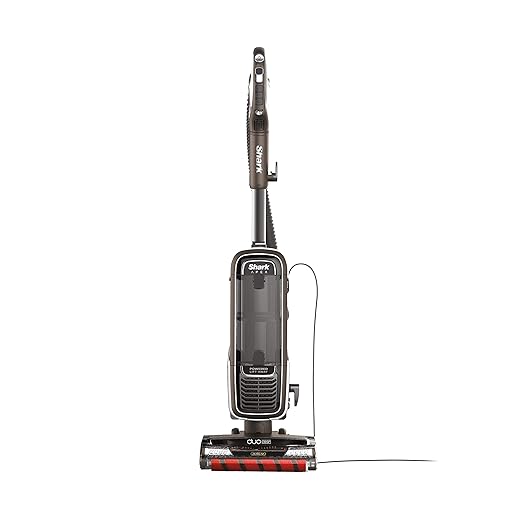 Shark AZ1002 Apex Powered Lift-Away Upright Vacuum with DuoClean & Self-Cleaning Brushroll, Crevice Tool, Upholstery Tool & Pet Power Brush, for a Deep Clean on & Above Floors, Espresso