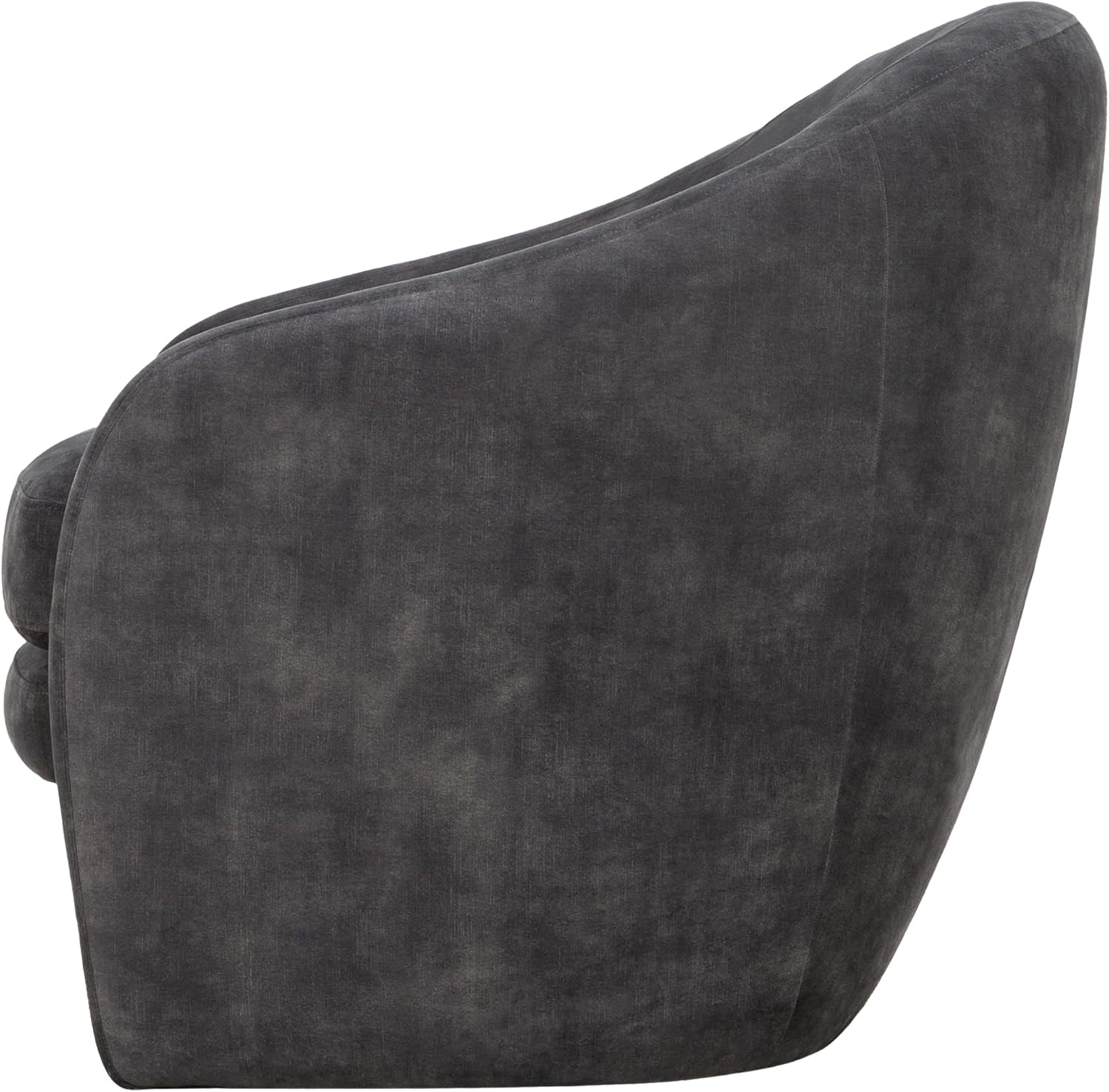 Livabliss Hatcher Modern Accent Chair, 31" H x 32" W x 32" D, Black
