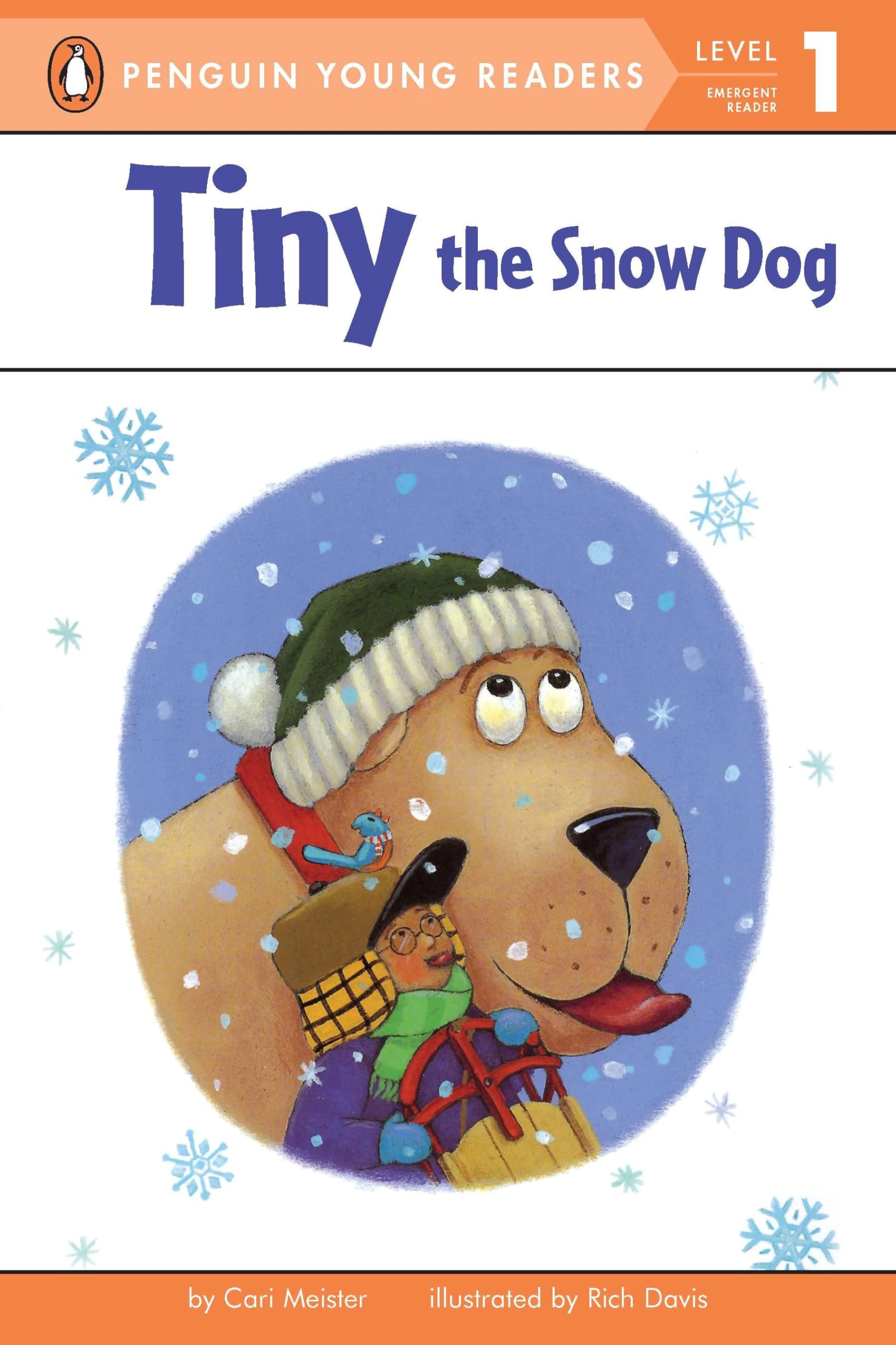 Cover of Tiny the Snow Dog (Puffin Easy-to-Read, Level 1)