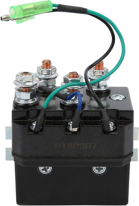 Tbest Winch Solenoid Relay Contactor, Winch Contactor