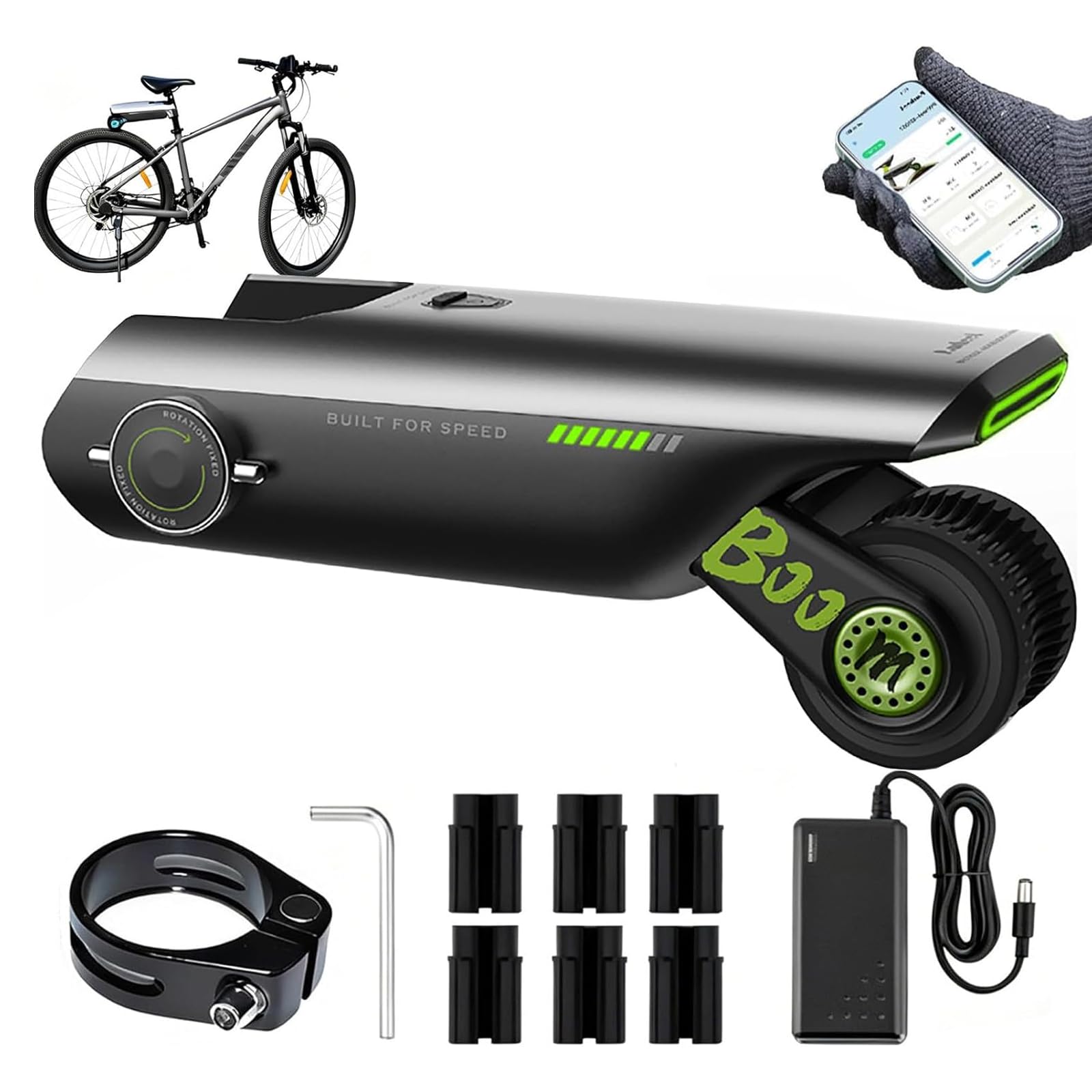 ZHENYUWANG Bicycle booster, e-bike conversion kit