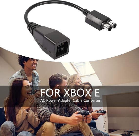 CERRXIAN 0.5ft Power Supply for Xbox 360 to Xbox 360 Slim Replacement Power Conversion Cable(360-s)