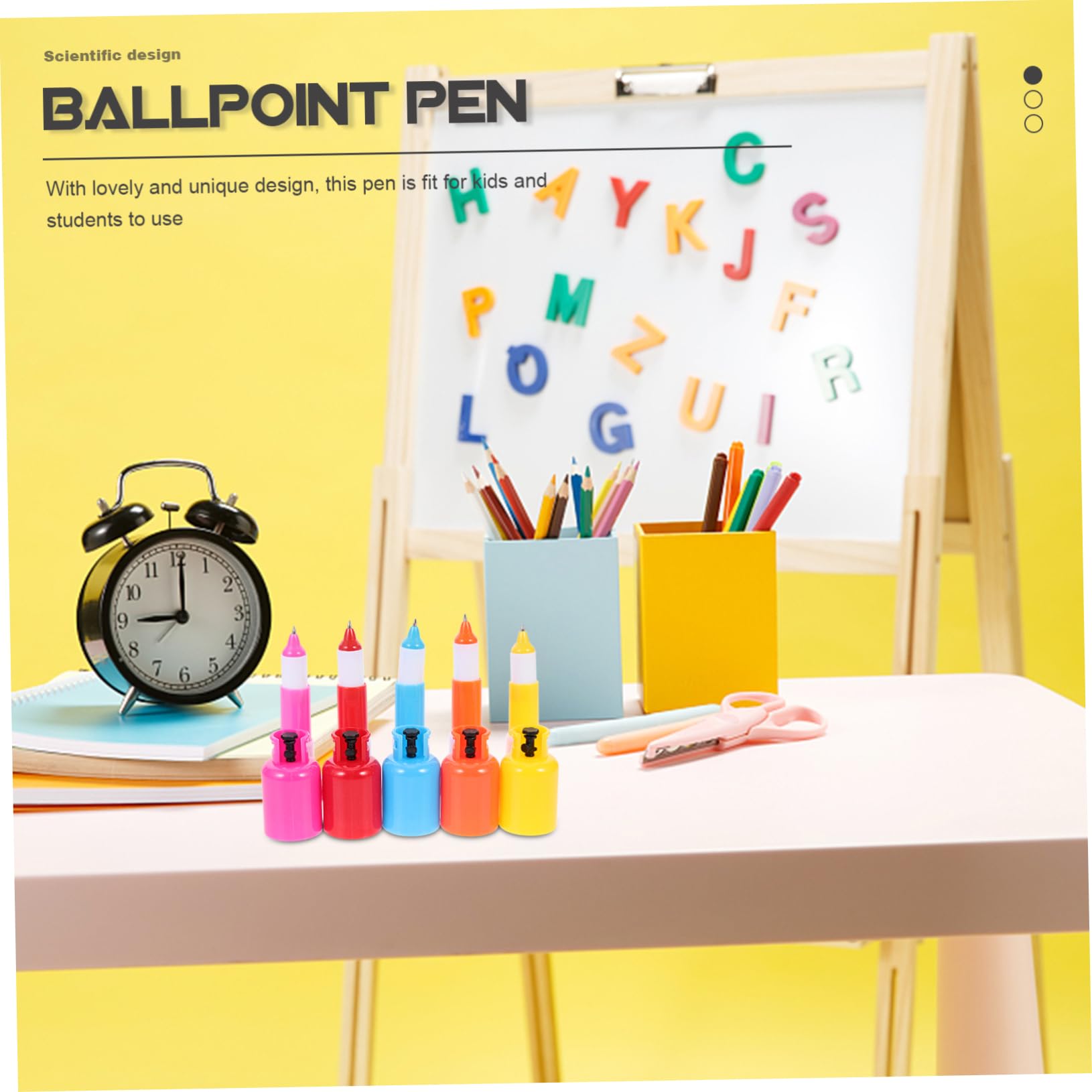 2 Set Penna A Sfera Per Serbatoio Di Gas Evidenziatori Multi Gel Prodotto Punto Mini Penne Portatili Penne A Sfera Penne Per Pillole Offerta Studentesca Plastica 18 Pezzi * 2