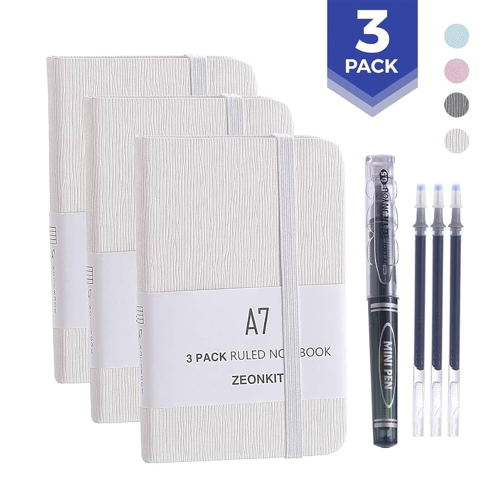 アンソロジー15冊セット Mini Pocket Notebook, Small, Hardcover, Pocket Diary with