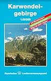  Topographische Sonderkarten Bayern. Sonderblattschnitte auf der Grundlage der amtlichen topographischen Karten, meist grössere Kartenformate mit ... Karten Bayern, Bl.30, Karwendelgebirge